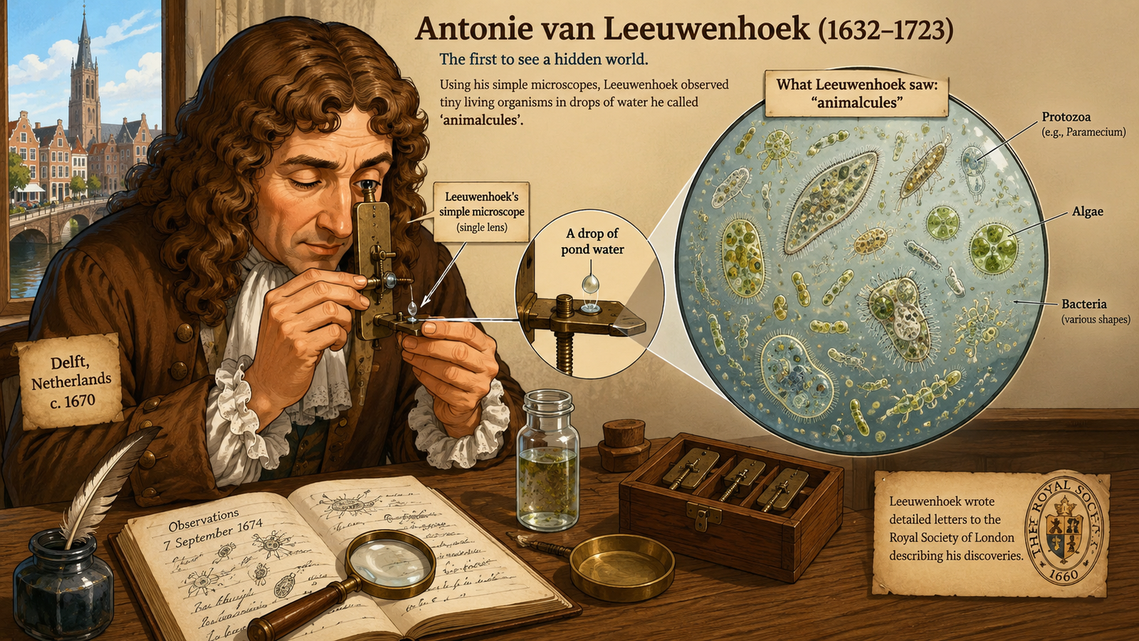 History of Cell Biology: From Hooke’s Cork Cells to Chromosomes