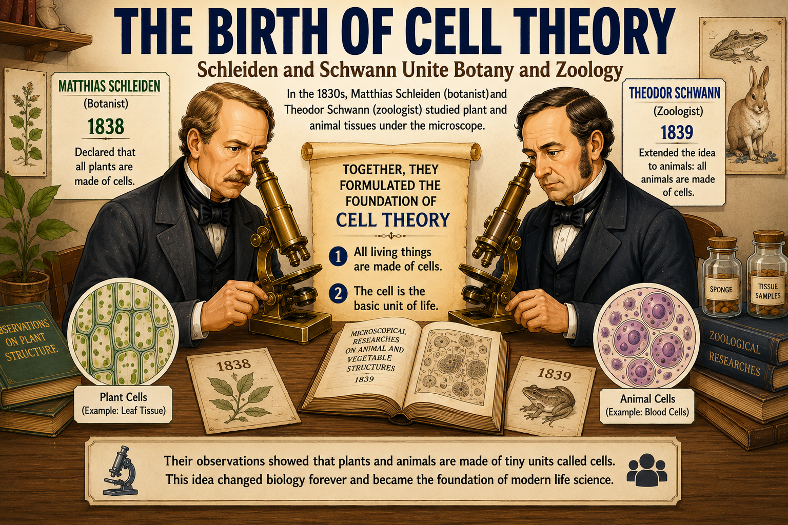 History of Cell Biology: From Hooke’s Cork Cells to Chromosomes