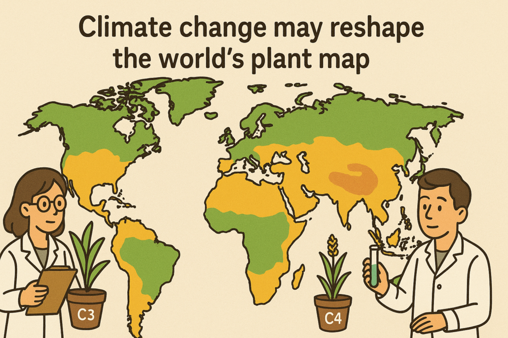 C3 C4 Pathway Climate change may reshape the world's plant map Curio Science Quest